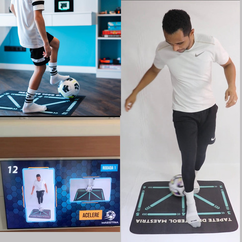 Kit Treinamento Futebol Infantil - Tapete E Aulas Online