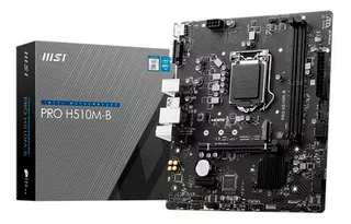 Placa Mae Msi Pro H510m-b Chipset H470 Intel 1200 Somente 10