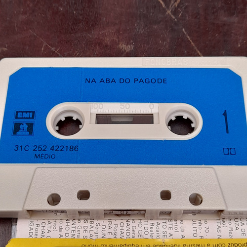 Imagem 3 de 8 de Fita Cassete K7 Na Aba Do Pagode Original Ótimo Estado