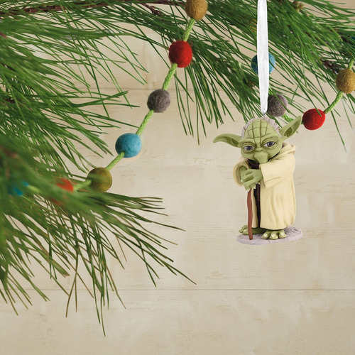 Hallmark Star Wars: The Clone Wars Yoda Adorno Navideño
