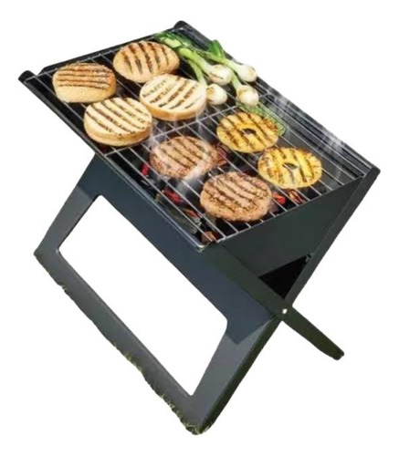 Asador Portátil Plegable Expert Grill Color Negro