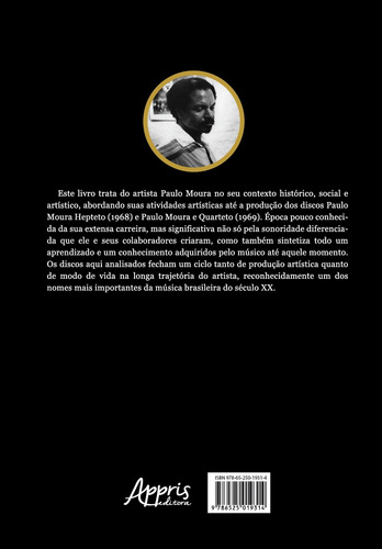 A Bossa Nova Instrumental: O Samba Jazz pelo Olhar de Paulo Moura, de Alves, Cléber. Editorial Appris Editora e Livraria Eireli - ME, capa mole em português, 2021