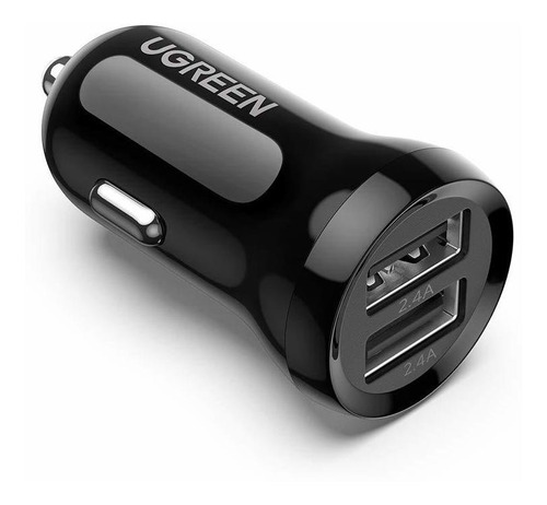 Ugreen Cargador Carro 24w 4.8amp 2 Usb A 5v Carga Rapida