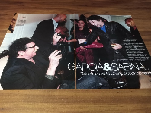 (ar922) Charly Garcia * Clippings Revista 2 Pgs * 2011 (Usado)