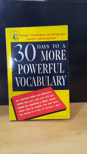 30 Days To A More Powerful Vocabulary Funk And Lewis