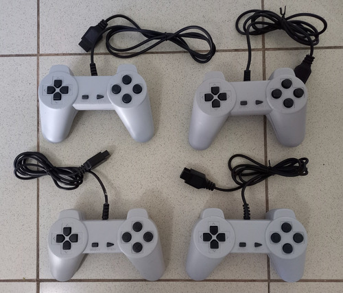 Joystick 8 Bits Family Game Estilo Ps1 Ficha 9 Pines - Zwt