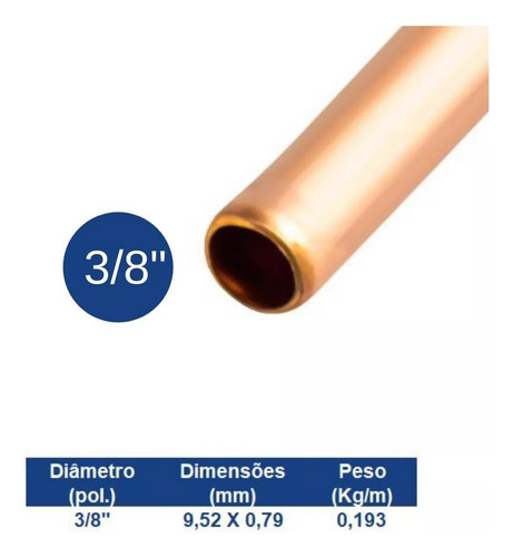 Cano Gas De Cozinha 3/8 4m + Bico Para Mangueira