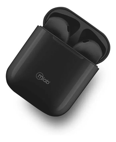 Audífonos Bluetooth In Ear Just Fly Inalámbricos Negros Mlab