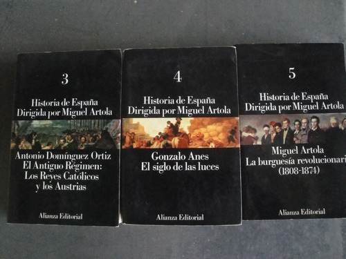 Historia De España (dirigida Por Miguel Artola)