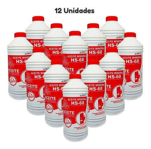 Aceite Mineral Hs-68 Para Compresores R22