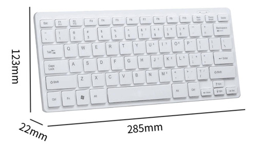 Teclado Usb Com Fio Teclado De Computador Branco Para