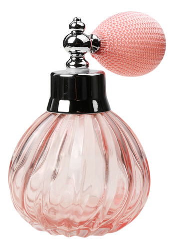 Botella De Perfume De Vidrio Recargable Atomizador Corto