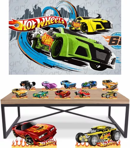 Pista De Carrinho Hotwheels Cidade p/ Chão Em Lona Gigante em