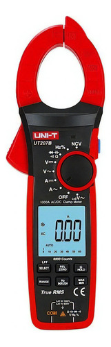 Amperimetro Tenaza Ut207b Uni-t, Tester Ac/dc, Corriente Cc