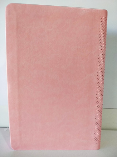Imagen 5 de 9 de Biblia Rvr-1960 Letra Grande Imitación Piel Color Rosa Claro