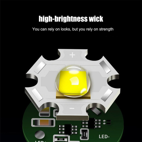 Linterna De Luz Fuerte Multifuncional O Night Lights Outd