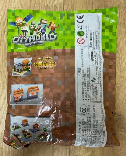 Minecraft Vela Led Con 543 Elementos De Granja Grande