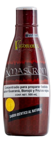 Bebida energética kmastron by Vigoramax Energético frutos rojos en botella 500ml