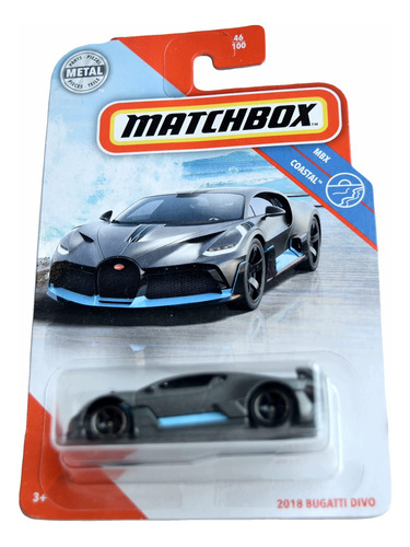 Matchbox 2018 Bugatti Divo, Costero 46/100