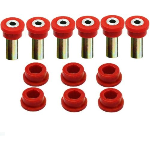 Red Lower Control Arm Bushing Kit For Honda Civic 1988-1 Uux