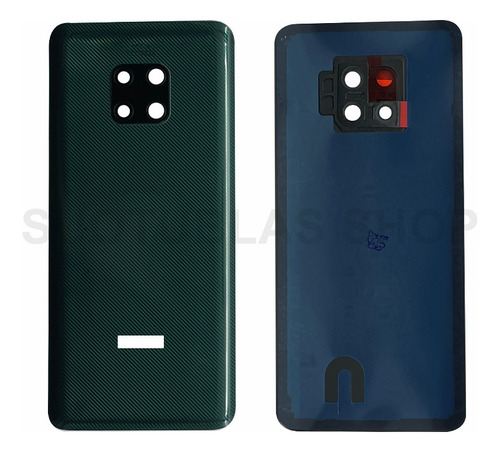 Tapa Trasera Y Cristal Cámara Para Huawei Mate 20 Pro Verde