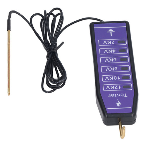 Medidor De Voltaje Para Cercas, Probador Eléctrico, 6 Luces