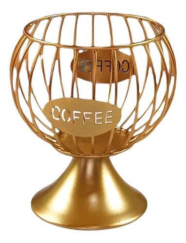 Organizador De La Cesta Del Café Expreso De La S Oro