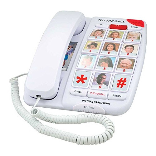 Teléfono Con Imagen Y Altavoz - Future Call Fc-1007sp