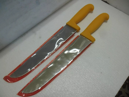 Imagen 7 de 8 de Cuchilla 3 Claveles Carnicera Hoja Inox 26 Cms Envío Gratis