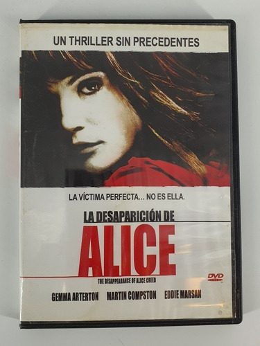 Película Dvd OriginalLa Desaparición De Alice