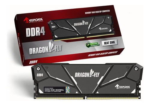 Memória 8gb Ddr4 3600 Dragonfly Kdh36c18b 8g Keepdata