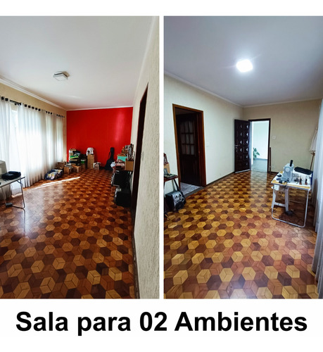 Casa Terrea Bairro Paraíso 03 Dorms (01 Suite) Excelente Localização 300 Metros Pq Central, Mercados, P. Trolebus / Onibus E Comercio Geral
