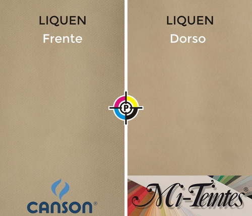 Imagen 1 de 5 de Papel Con Algodon 5 Unidades A3 Canson Mi Teintes 160 Grs
