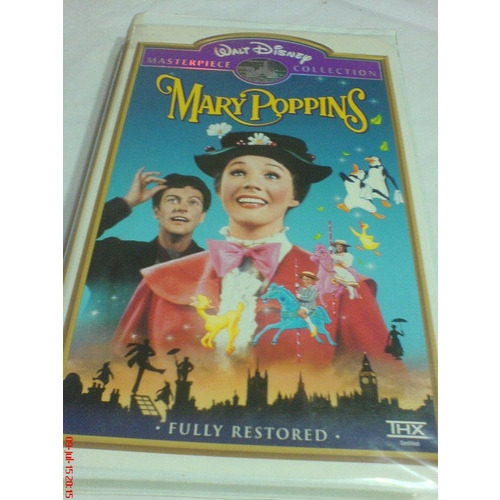 Mary Poppins Usa (walt Disney) Masterpiece-collection  Video