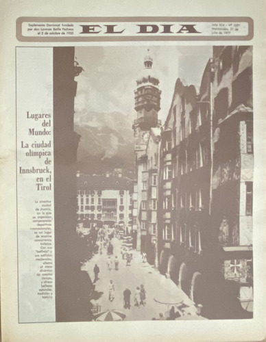 Vintage El Día N° 2291 Libros Y Libreros / N. Bizzozero 1977