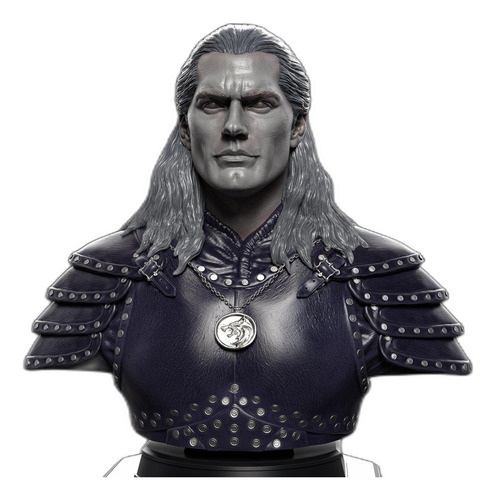 Imponente Busto De Geralt De Rivia - The Witcher