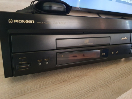 Laserdisc Ld Player Pioneer Cld D500 Novo Raridade Sem Uso!