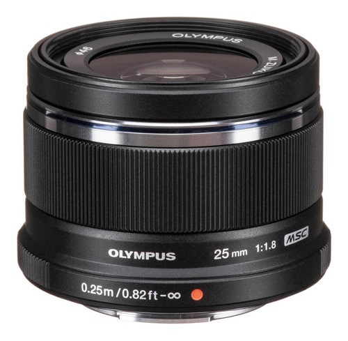 Olympus M.zuiko Digital 25mm F/1.8 Lente (black)