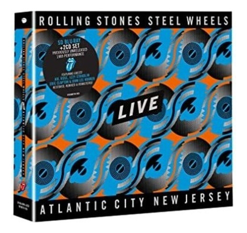 Cd Rolling Stones Steel Wheels Live (2cd / Blu-ray)