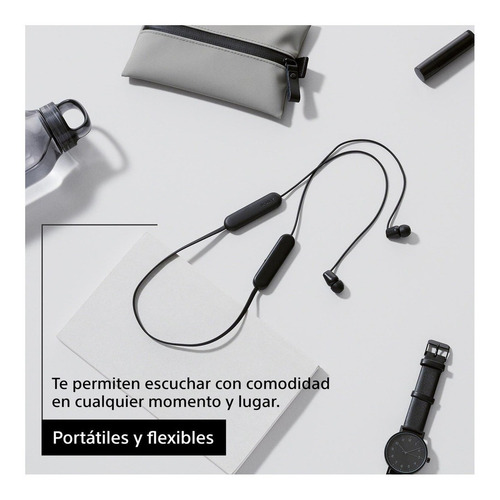 Audífonos Internos Inalámbricos Wi-c100 Color Negro