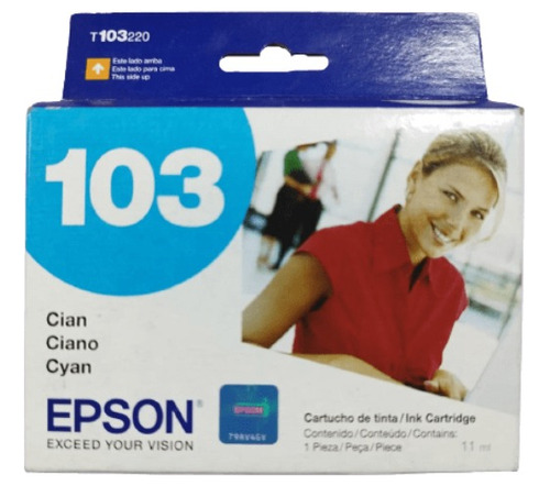 Epson 103 Cian (t103220) Original