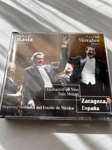 Grabación En Vivo Sala Mozart Zaragoza España Orquesta Cd