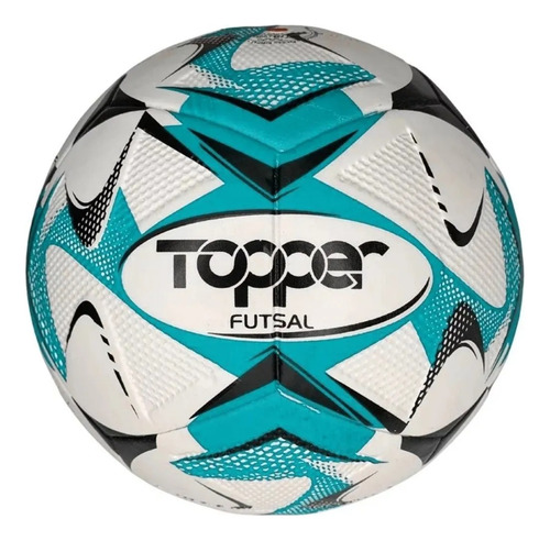 Bola Futsal Topper Colorful Cor Azul-celeste