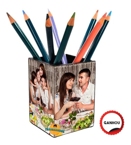 Imagem 2 de 2 de Porta Controle Decoração Foto De Família + Brinde