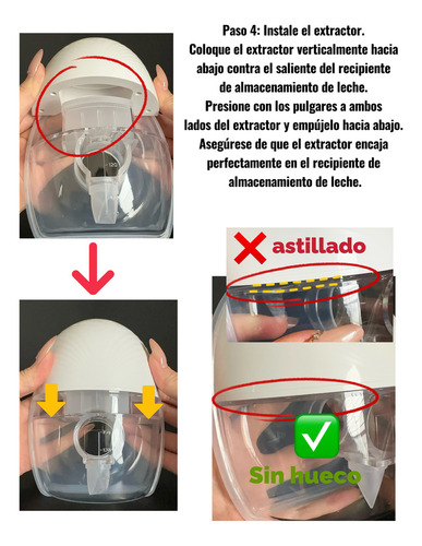Invisible Extractor Succión eléctrica de leche de Doble Lado Manos Libres, 27 Ajustes, Máquina de Lactancia Ultraligera color Blanco GooodChooo