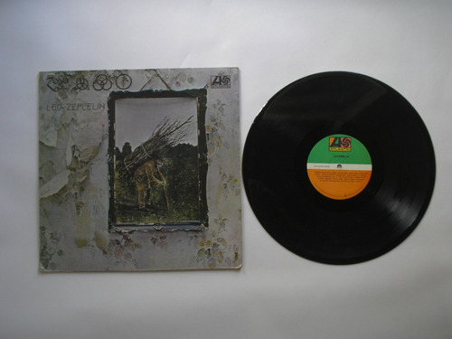 Lp Vinilo Led Zeppelin 4 Primera Edicion Venezuela 1971