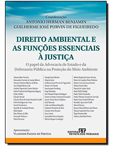 Libro Direito Ambiental E As Funções Essenciais À Justiça De