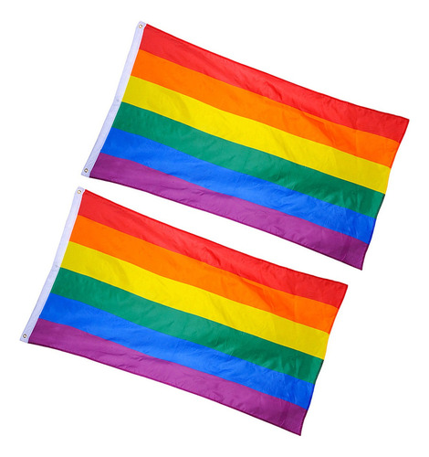Bandera Grande, Bandera Del Orgullo Gay, 3 X 5 Pulgadas, The