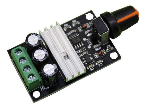 Control De Velocidad Motor 6-28 Dc 3amp Pwm Potenciometro