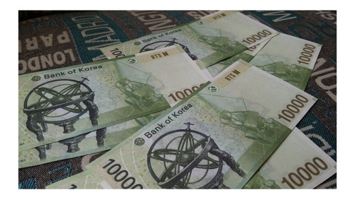 Colección 7 Billetes De Bts Bantang Sonyeondan K-pop